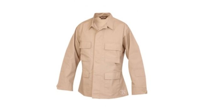 Tru-Spec Tru-Spec Polyester-Cotton BDU Jacket - Men's Khaki Extra Small Regular Length 1310002