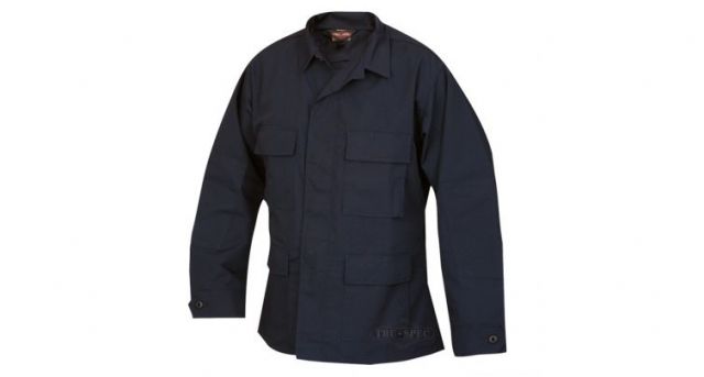 Tru-Spec Polyester-Cotton Ripstop BDU Jacket – Men’s Navy Extra Small Regular Length 1331002