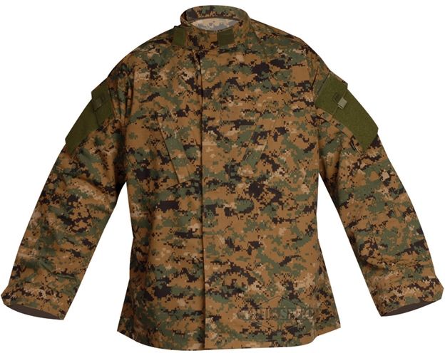 Tru-Spec TRU-SPEC Tactical Response Uniform Shirt - Men's Woodland Digital MR 1267004