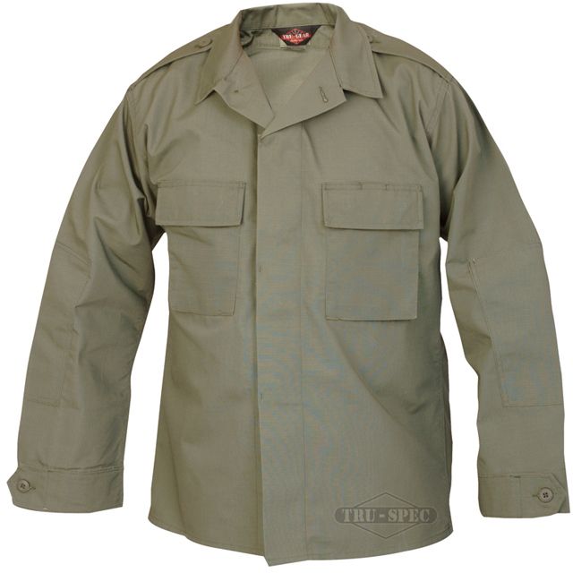 Tru-Spec Tru-Spec Tactical Shirt TRU OD Green PC RS LS Extra Large Reg. 1379006