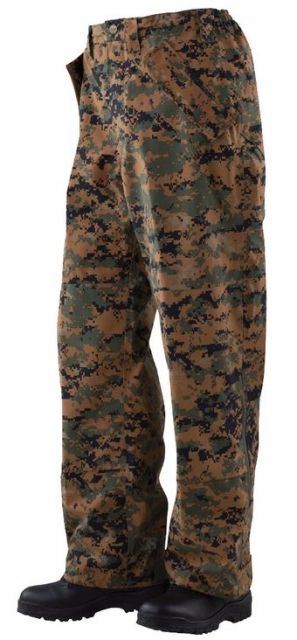 TRU-SPEC H2O Proof ECWCS Trousers - Men's Woodland Digital Medium Regular