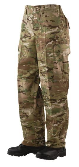 TRU-SPEC BDU 65/36 Poly/Co Rip Pants - Men's MultiCam Small Long