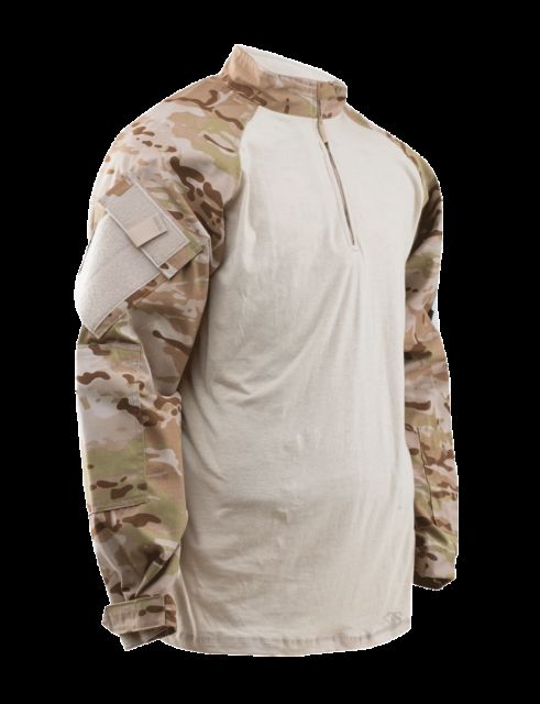 TRU-SPEC 1/4 Zip Tactical Response Shirt - Men's Extra Large Regular MultiCam Arid/Sand