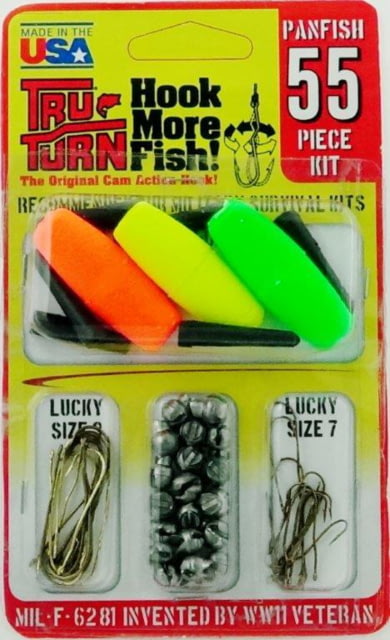 Tru-Turn Tru-Turn ALL-U-NEED - Hook Float Sinker Panfish Kit 55 Piece