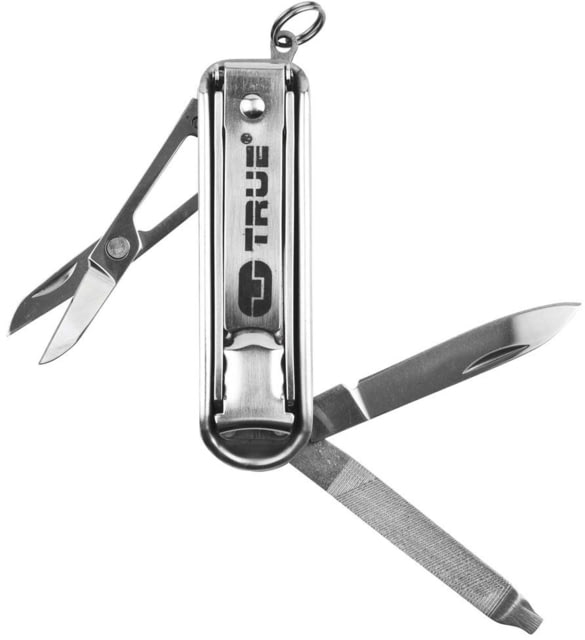 TRUE 6-in-1 NailClip Kit Nailclip Keychain Steel