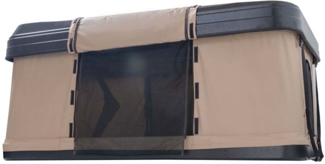 TRUSTMADE Hardshell Rooftop Tent Black/Beige 82.7x49x35.4in