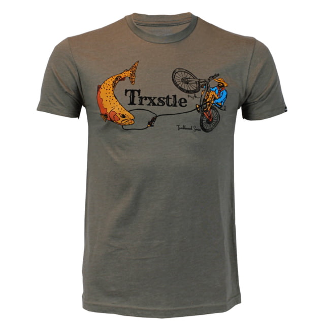 Trxstle Pedal Cowboy T-Shirt Medium Warm Grey