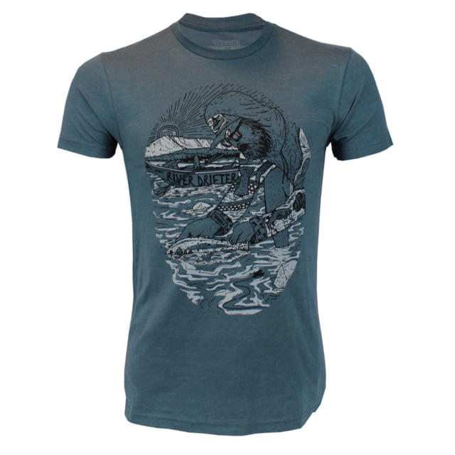 Trxstle River Drifter T-Shirt Medium Deep Blue