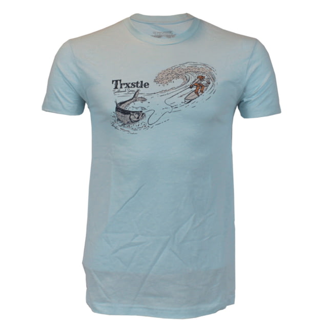 Trxstle Tubular Tarpon T-Shirt Large Ice Blue