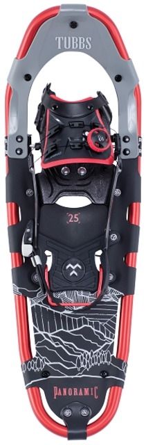 Tubbs Panoramic Snowshoes - Men's Grey/Red 25in