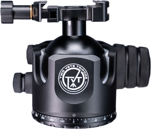 Two Vets Tripods Inc Two Vets Tripods Inc 55MM Dual Tension Arca Black 4in