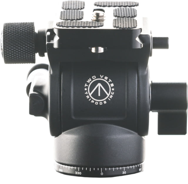 Two Vets Tripods Inc Two Vets Tripods Inc Pan Head Black 8in
