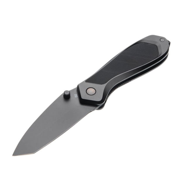 Tyrant CNC T.D.C.001 3in Folding Knife Tanto Blade D2 Steel Black/Black