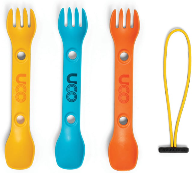 Uco UCO Mini Spork Three Pack Classic 6" overall F-SP-M-3PK CLASSIC