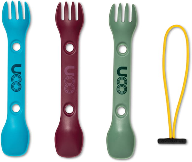 Uco UCO Mini Spork Three Pack Terra 6" overall F-SP-M-3PK TERRA