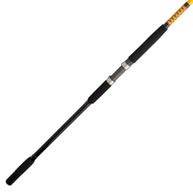 Ugly Stik Bigwater Conventional Rod Saltwater Handle Type J 11ft. Rod Length Heavy Power 2 Pieces Black/Red/Yellow