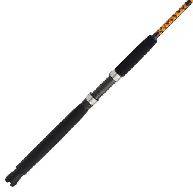 Ugly Stik Bigwater Conventional Rod Saltwater Handle Type M 10ft. Rod Length Medium Power 2 Pieces Black/Red/Yellow