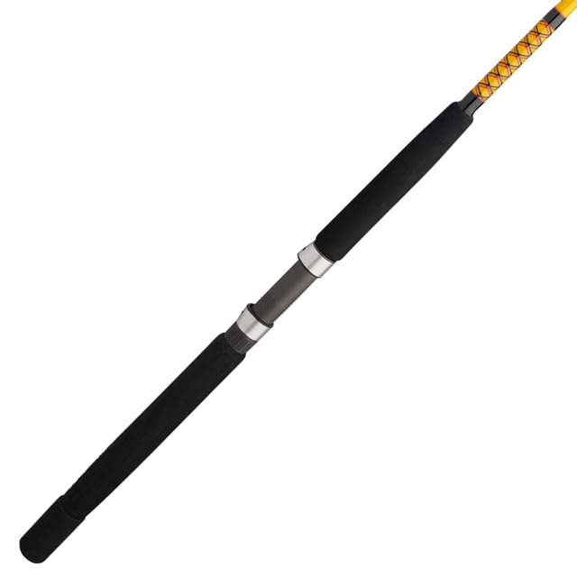 Ugly Stik Bigwater Conventional Rod Saltwater Handle Type N 6ft. 6in. Rod Length Medium Power 1 Piece Black/Red/Yellow