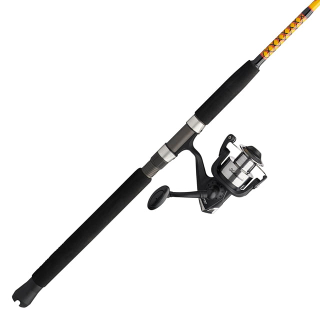 Ugly Stik Bigwater Spinning Combo 4.9/1 Right/Left 50 6ft. 6in. Rod Length Medium Power 2 Pieces Rod Black/Red/Yellow