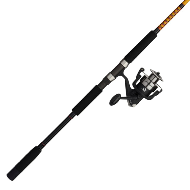 Ugly Stik Bigwater Spinning Combo 4.9/1 Right/Left 60 8ft. Rod Length Medium Power 2 Pieces Rod Black/Red/Yellow