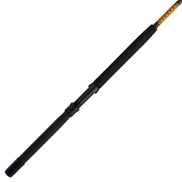 Ugly Stik Bigwater Stand Up Conventional Rod Saltwater Handle Type D 6ft. Rod Length Heavy Power 1 Piece  Black/Red/Yellow