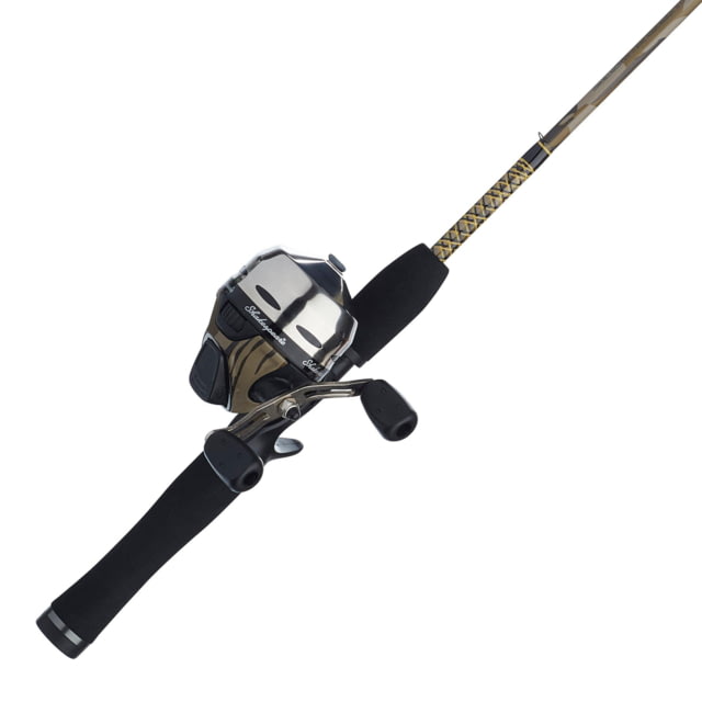 Ugly Stik Camo Spincast Combo 3.5/1 Right 10 6ft. Rod Length Medium Power 2 Pieces Rod