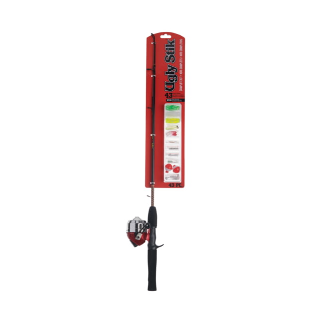 Ugly Stik Complete Spincast Kit 3.5/1 Right 10 5ft. Rod Length Light Power 2 Pieces Rod