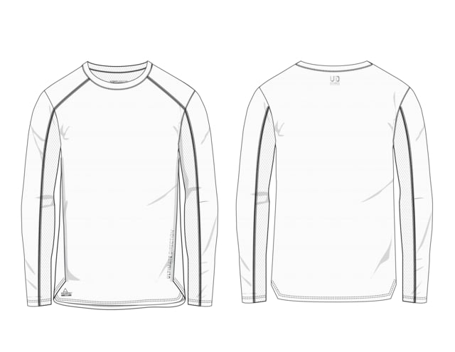 Ultimate Direction Cumulus Long Sleeve - Men's White MD