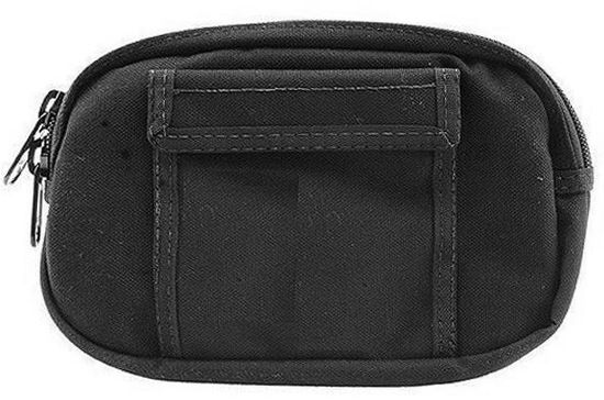 Uncle Mike's Gun Pak Belt Pouch Black Original Zipper Close Card