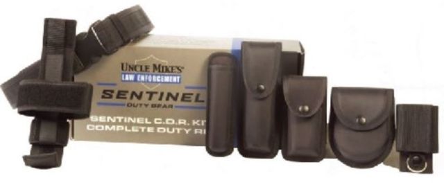 Uncle Mike's Sentinel Duty Gear Kit Black Medium Box