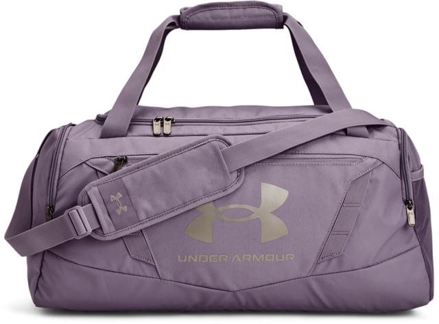 Under Armour 5.0 Undeniable Small Duffle Bag Violet Gray/Metallic Champagne Gold OSFM