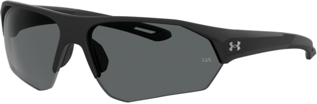 Under Armour Playmaker Sunglasses with Matte Black Frame and Grey Lens Medium  003-KA
