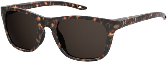 Under Armour Raid Sunglasses with Brown Havana Frame and Brown Lens Medium  086-70