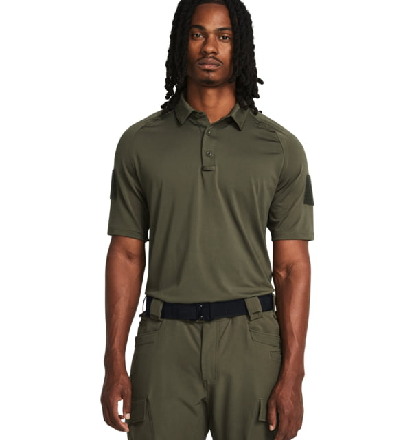 Under Armour Tac Elite Polo - Men's Marine OD Green Small