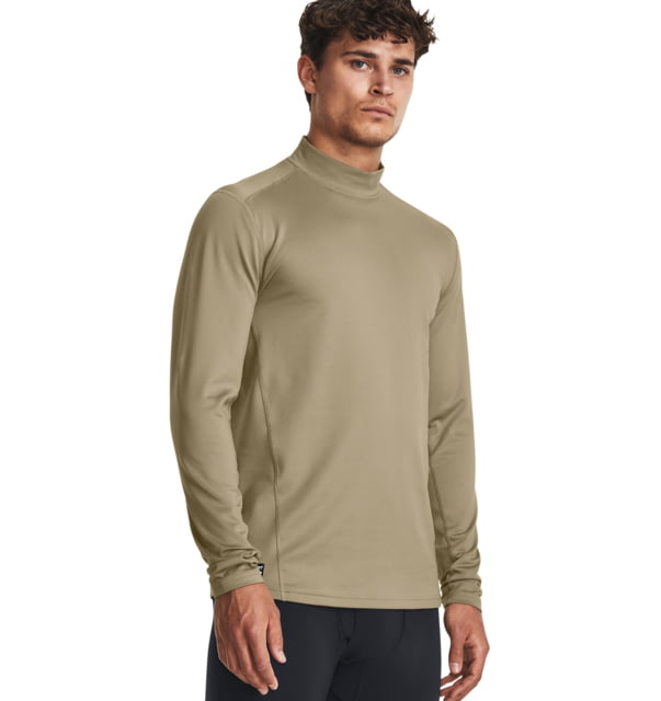 Under Armour Tactical ColdGear Infrared Base Mock - Men's Federal Tan Extra Large