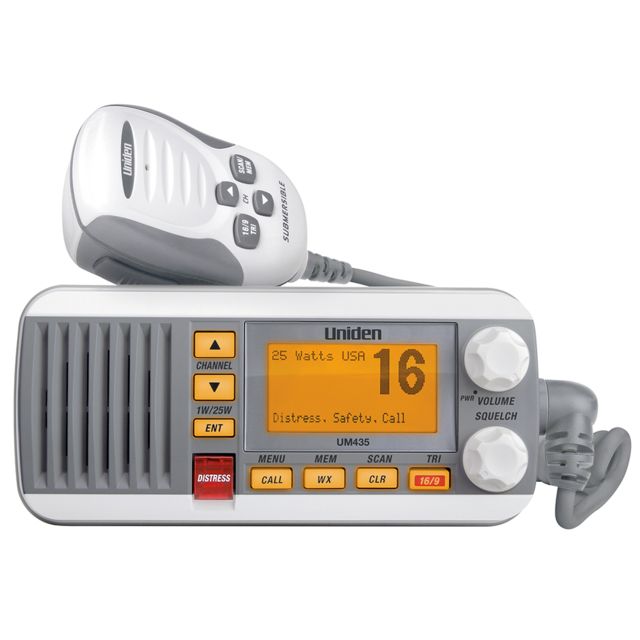 Uniden  Fixed Mount VHF Radio - White