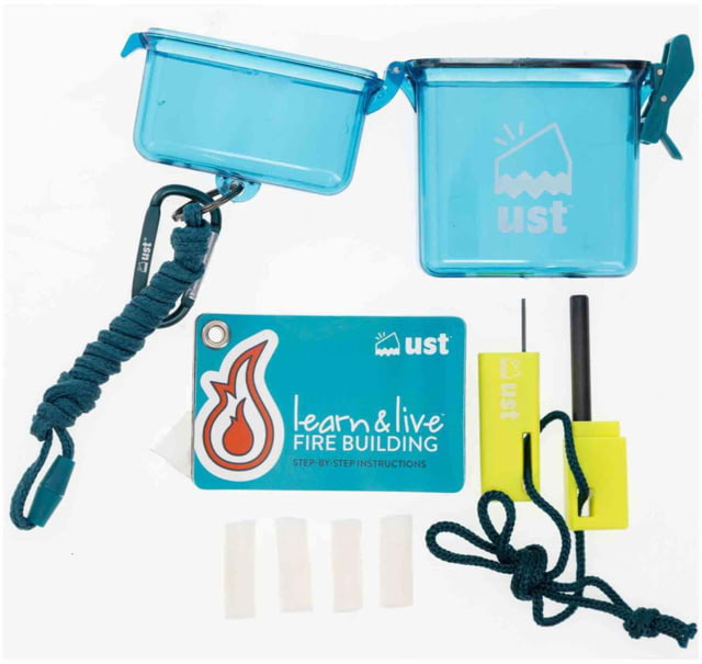 UST Learn and Live - Fire Starting Kit Blue