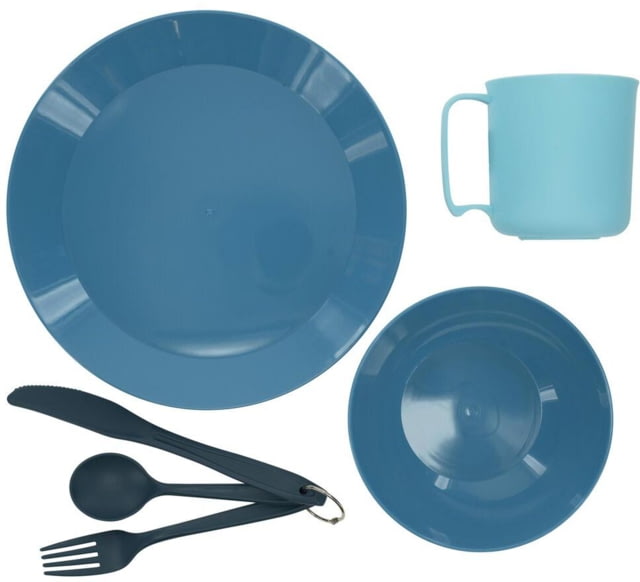UST PackWare Dish Set Blue