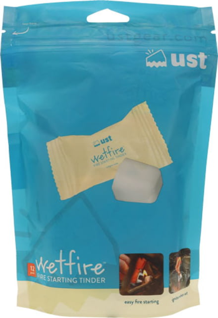 UST WetFire Tinder Individually Packed Cubes 12 Pack