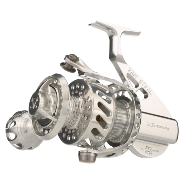 Van Staal VSX2 Bail-less Spinning Reel 4.25/1 Right 200 Silver