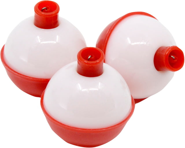 Vanguard Red/White Fishing Floats 3/4in 3-Pack