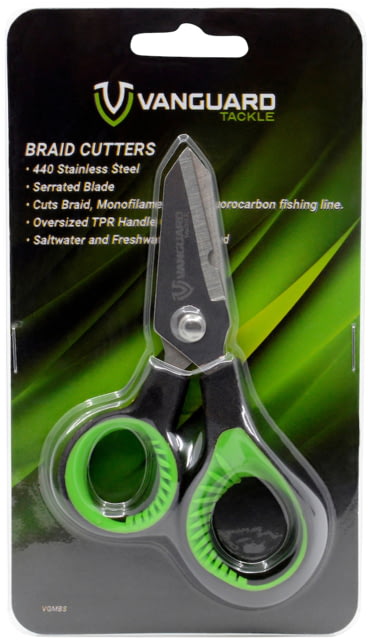 Vanguard Vanguard Magnum Braid Scissors 440 Stainless Steel 5in