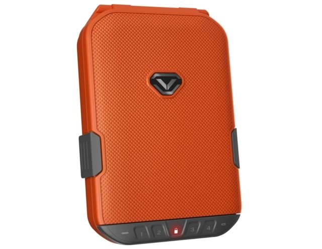 Vaultek Safe LifePod Rugged Airtight Weather Resistant Storage with Built-in Lock Rush Orange