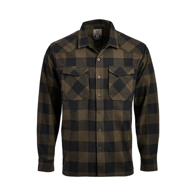 Vertx Canyon Valley Flannel - Men's Marshland Plaid Small F1  MSHP SMALL