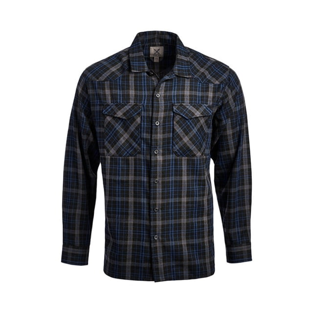 Vertx Canyon Valley Flannel - Men's River Shade Plaid Large F1  RVSP LARGE