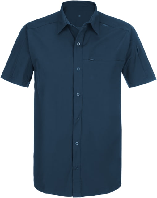 Vertx Vertx Expedition Short Sleeve Shirt - Men's Mainsail Blue Medium F1  MSB MEDIUM N/A