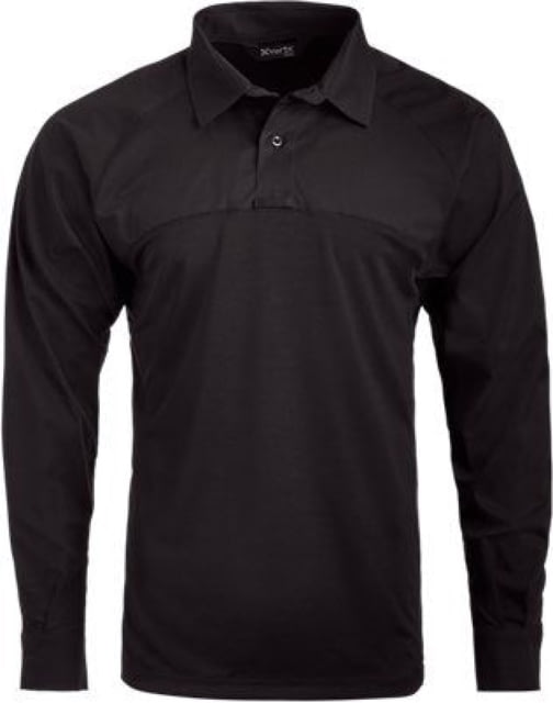Vertx Vertx Fusion Flex Performance Hybrid Long Sleeve Shirt - Men's Regular Black Extra Large F1  BK XLARGE REG