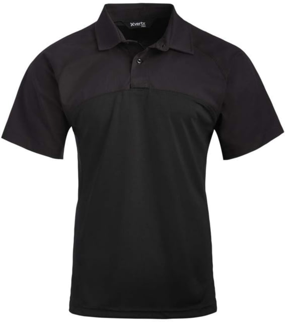 Vertx Vertx Fusion Flex Performance Hybrid Short Sleeve Shirt - Men's Black Small F1  BK SMALL N/A