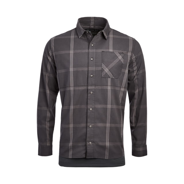 Vertx Guardian Stretch Long Sleeve Shirt - Men's Midnight Pulse Plaid Small/Regualar  MPP SMALL