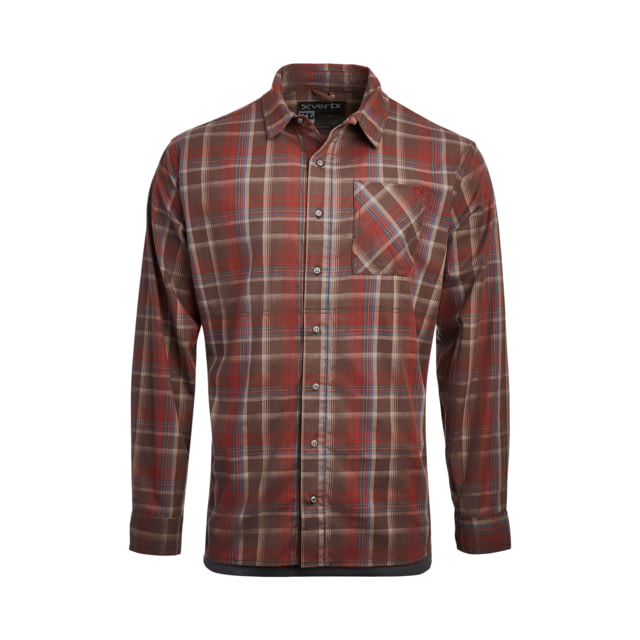Vertx Guardian Stretch Long Sleeve Shirt - Men's Vineyard Plaid Medium/Regular  VYP Medium